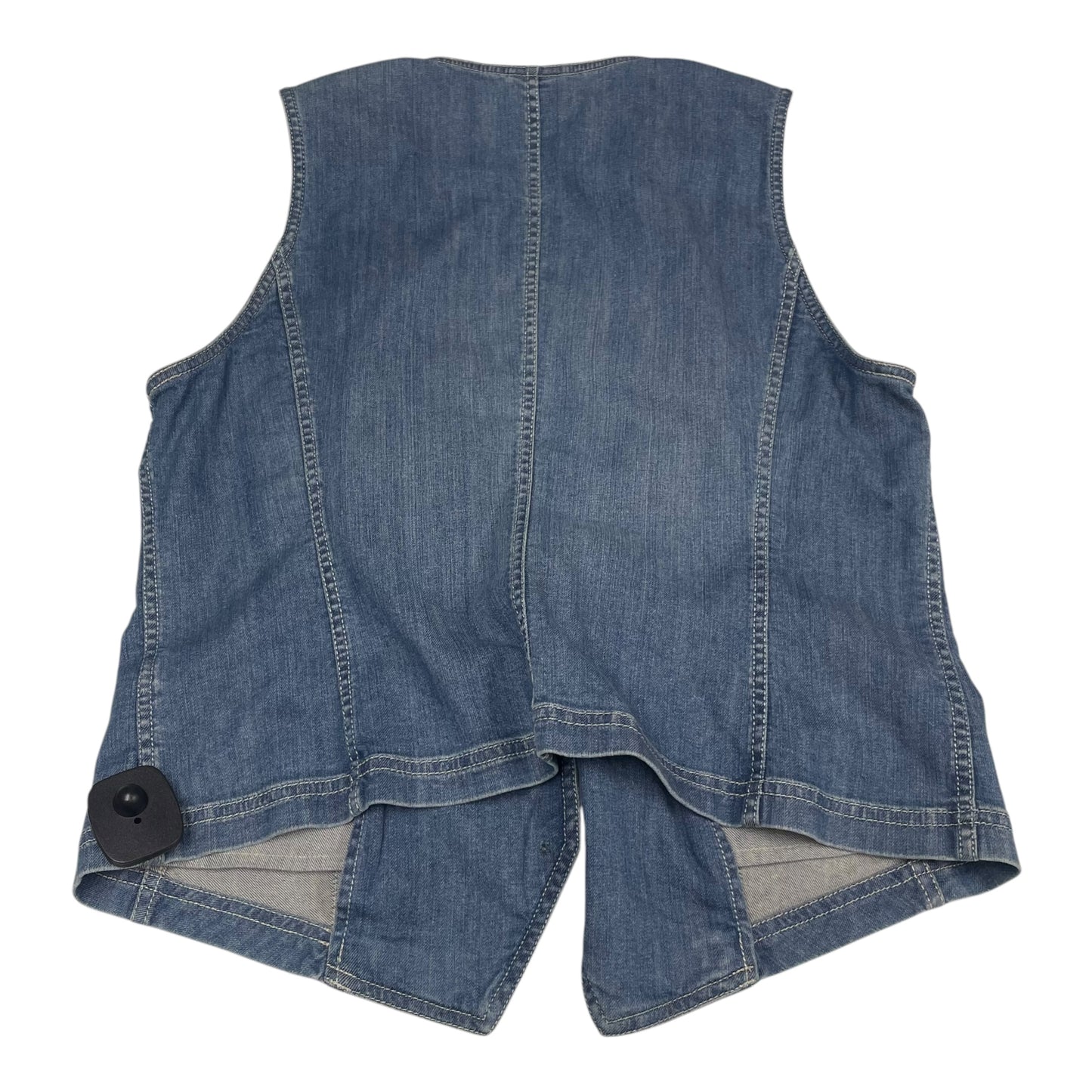 Vest Other By J. Jill In Blue Denim, Size: M