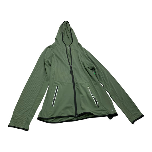 Athletic Jacket By Cali Sport In Green, Size: M