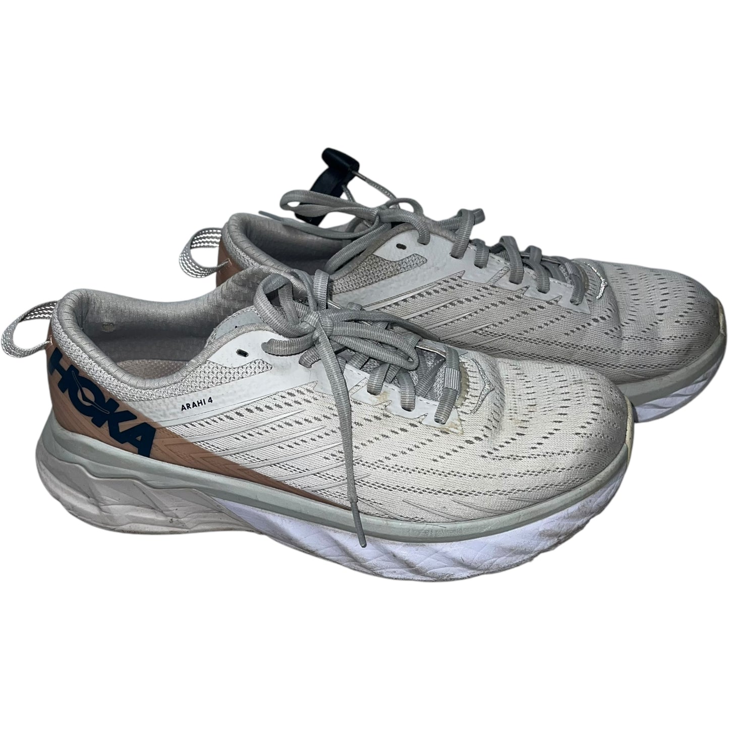 Shoes Athletic By Hoka In Grey, Size: 8.5