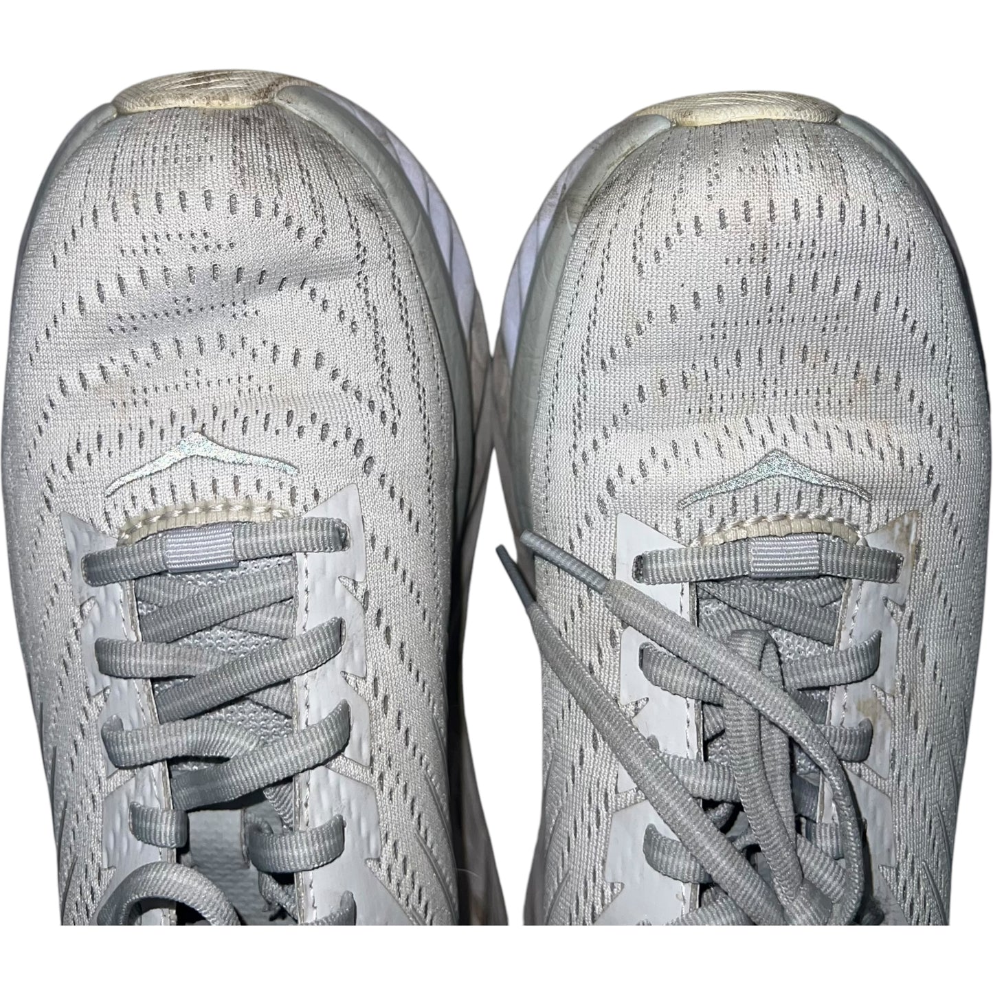 Shoes Athletic By Hoka In Grey, Size: 8.5