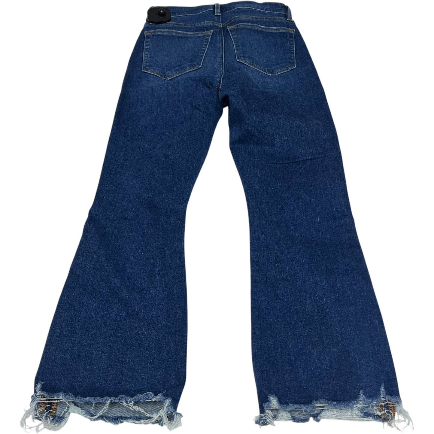 Jeans Cropped By Loft In Blue Denim, Size: 2