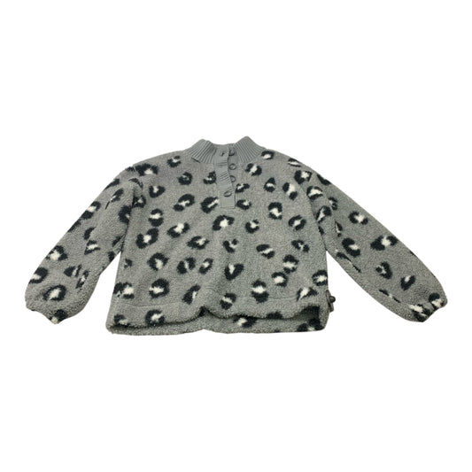 Sweatshirt Collar By Loft In Grey, Size: Sp