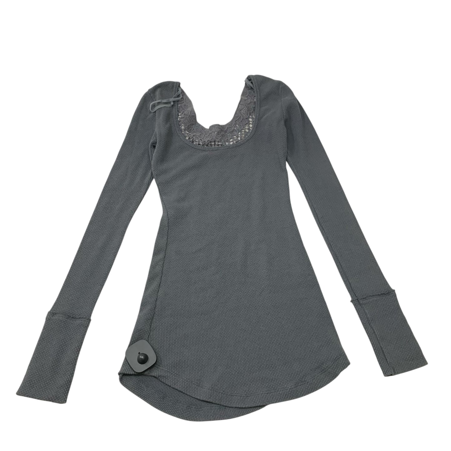 Top Long Sleeve By Free People In Grey, Size: Xs