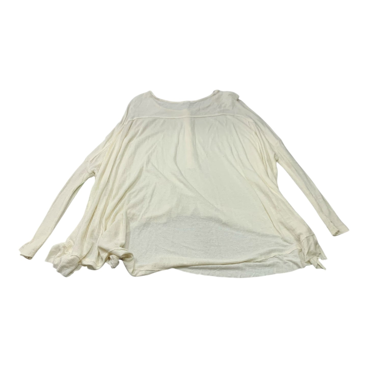 Top Long Sleeve By Free People In Cream, Size: Xs