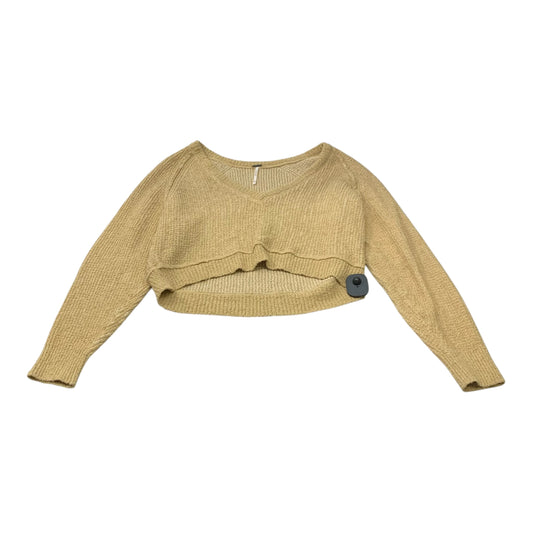 Sweater By Free People In Tan, Size: Xs