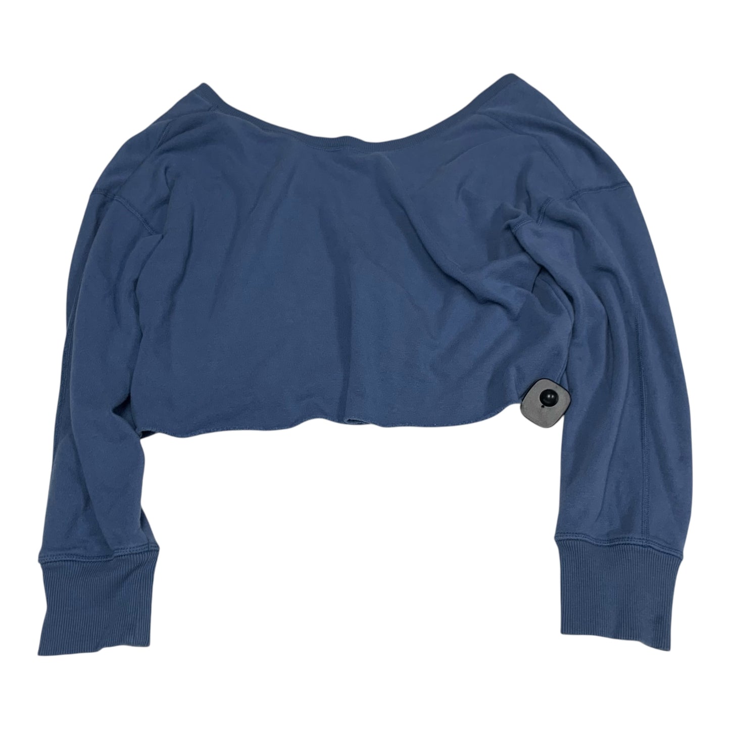 Top Long Sleeve By Aerie In Blue, Size: L