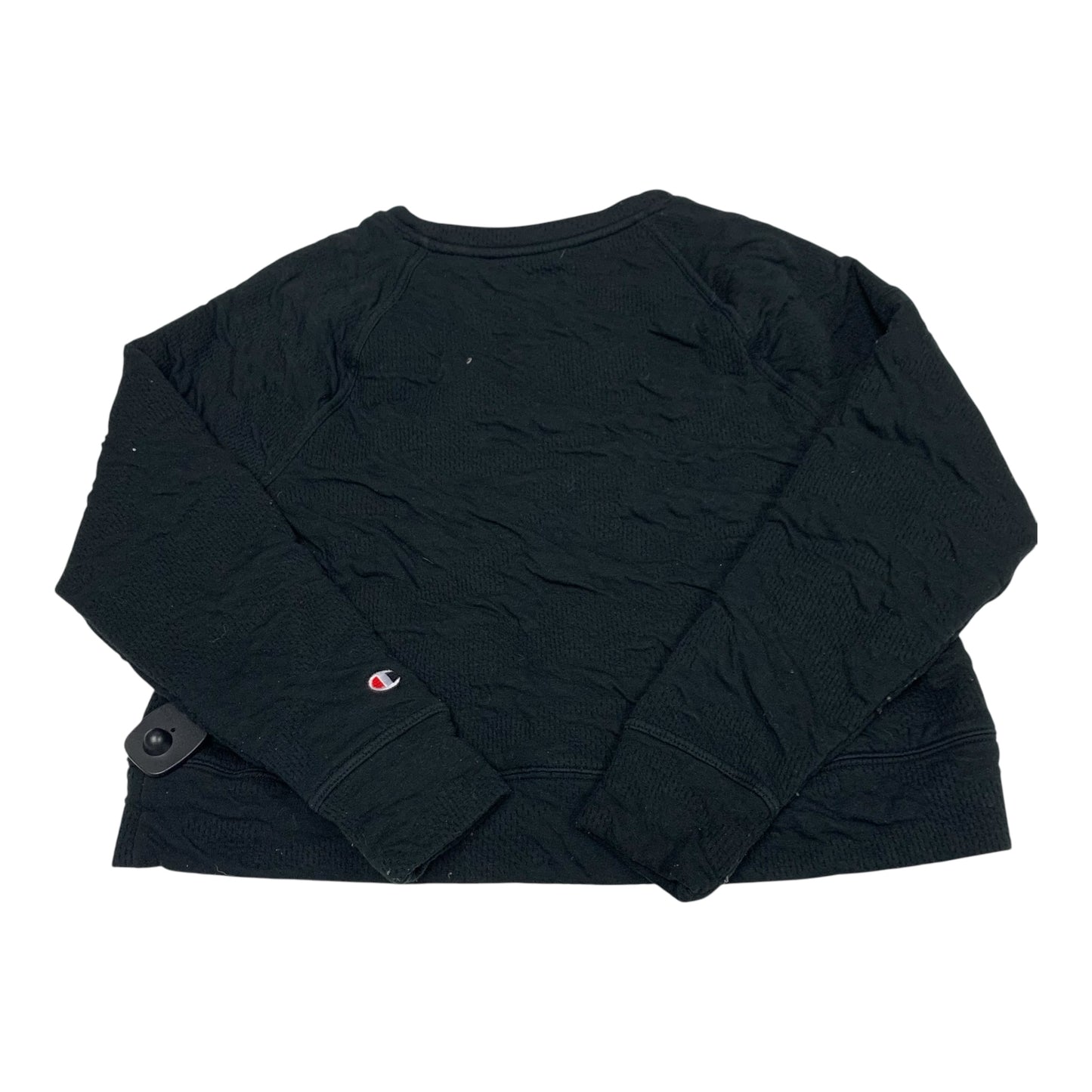 Sweatshirt Crewneck By Champion In Black, Size: S