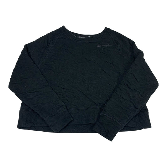 Sweatshirt Crewneck By Champion In Black, Size: S