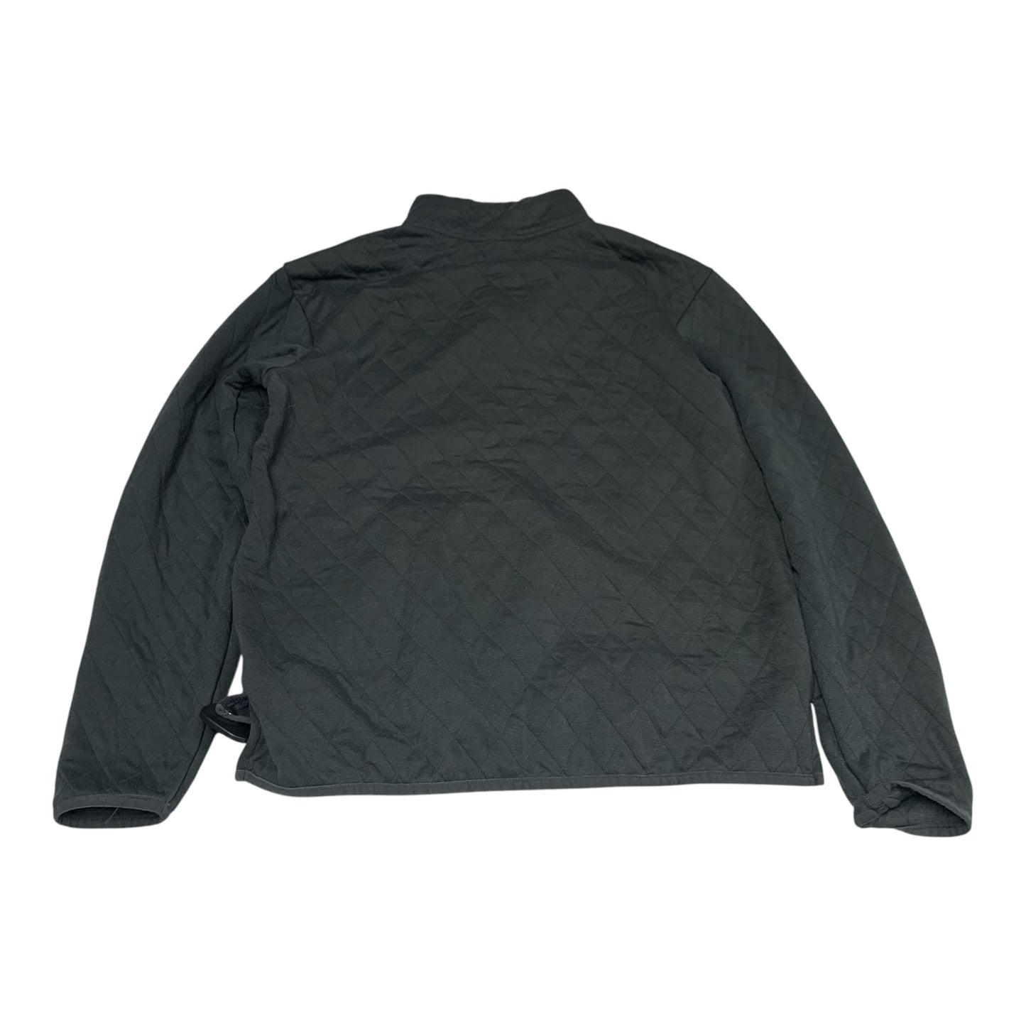 Sweatshirt Collar By Eddie Bauer In Grey, Size: S