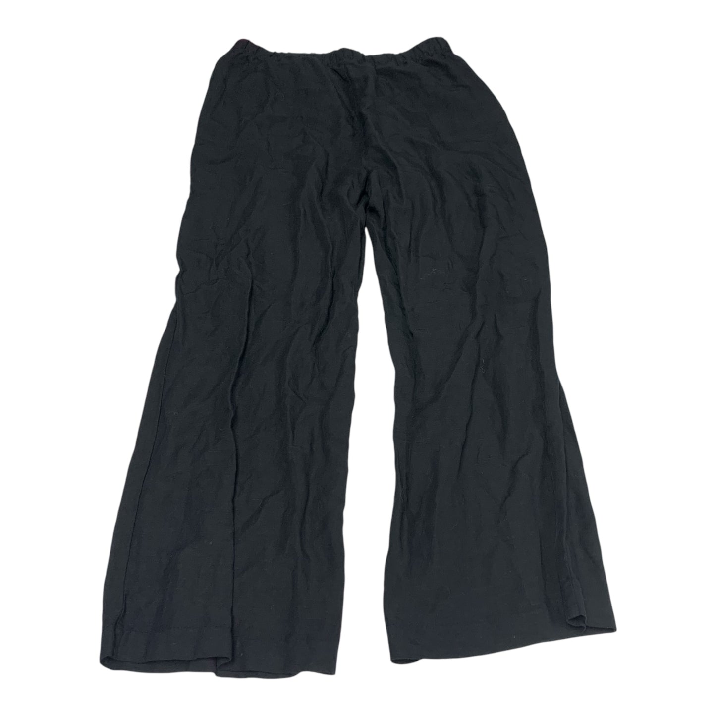 Pants Linen By H&m In Black, Size: M