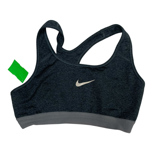 Athletic Bra By Nike Apparel In Grey, Size: S