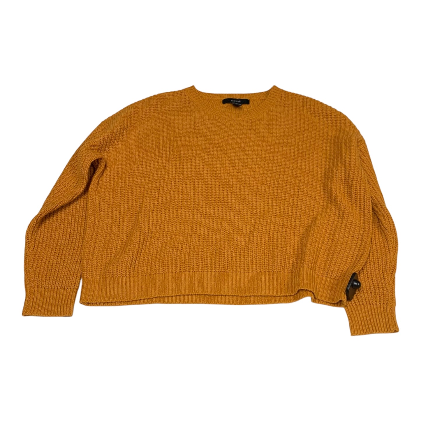 Sweater By Forever 21 In Yellow, Size: M