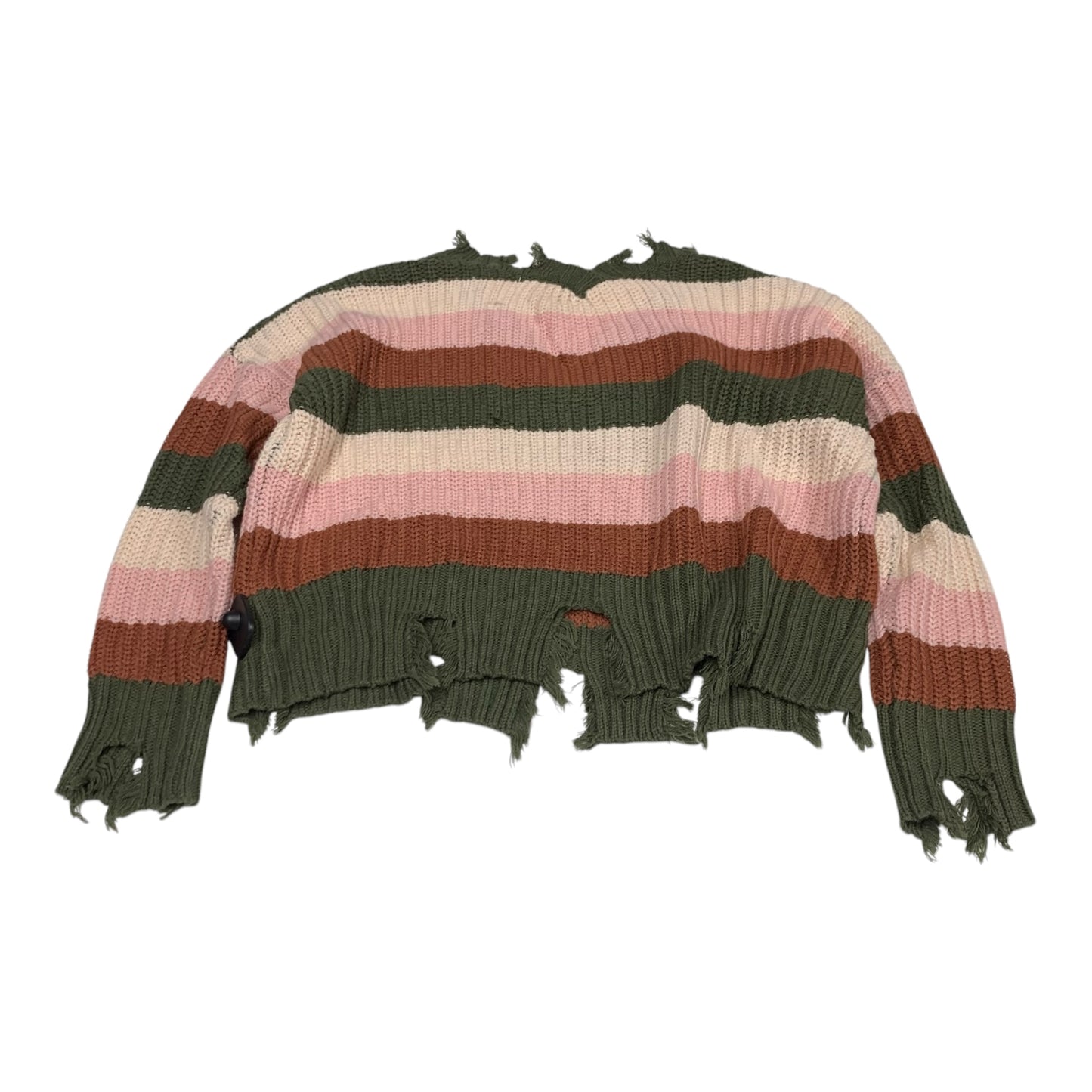 Sweater By Wonderly In Striped Pattern, Size: S