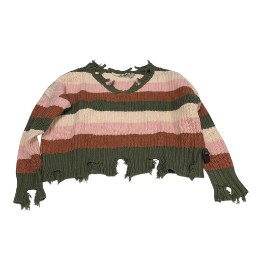 Sweater By Wonderly In Striped Pattern, Size: S