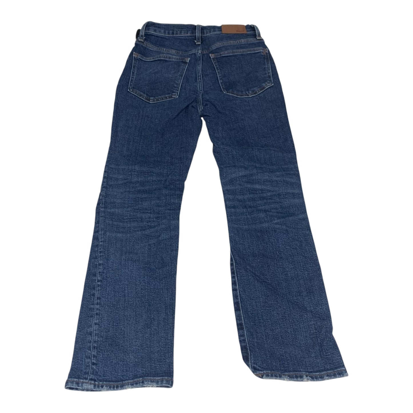 Jeans Straight By Madewell In Blue Denim, Size: 2