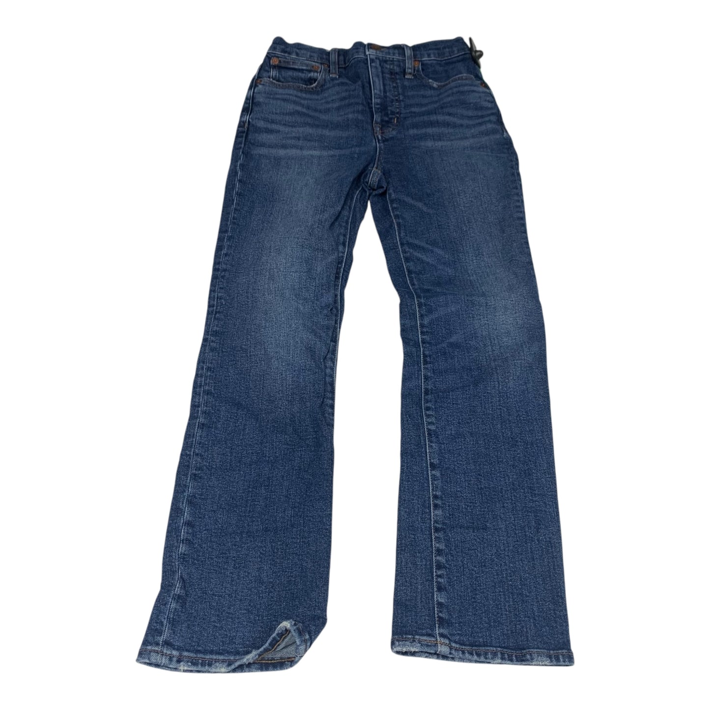 Jeans Straight By Madewell In Blue Denim, Size: 2