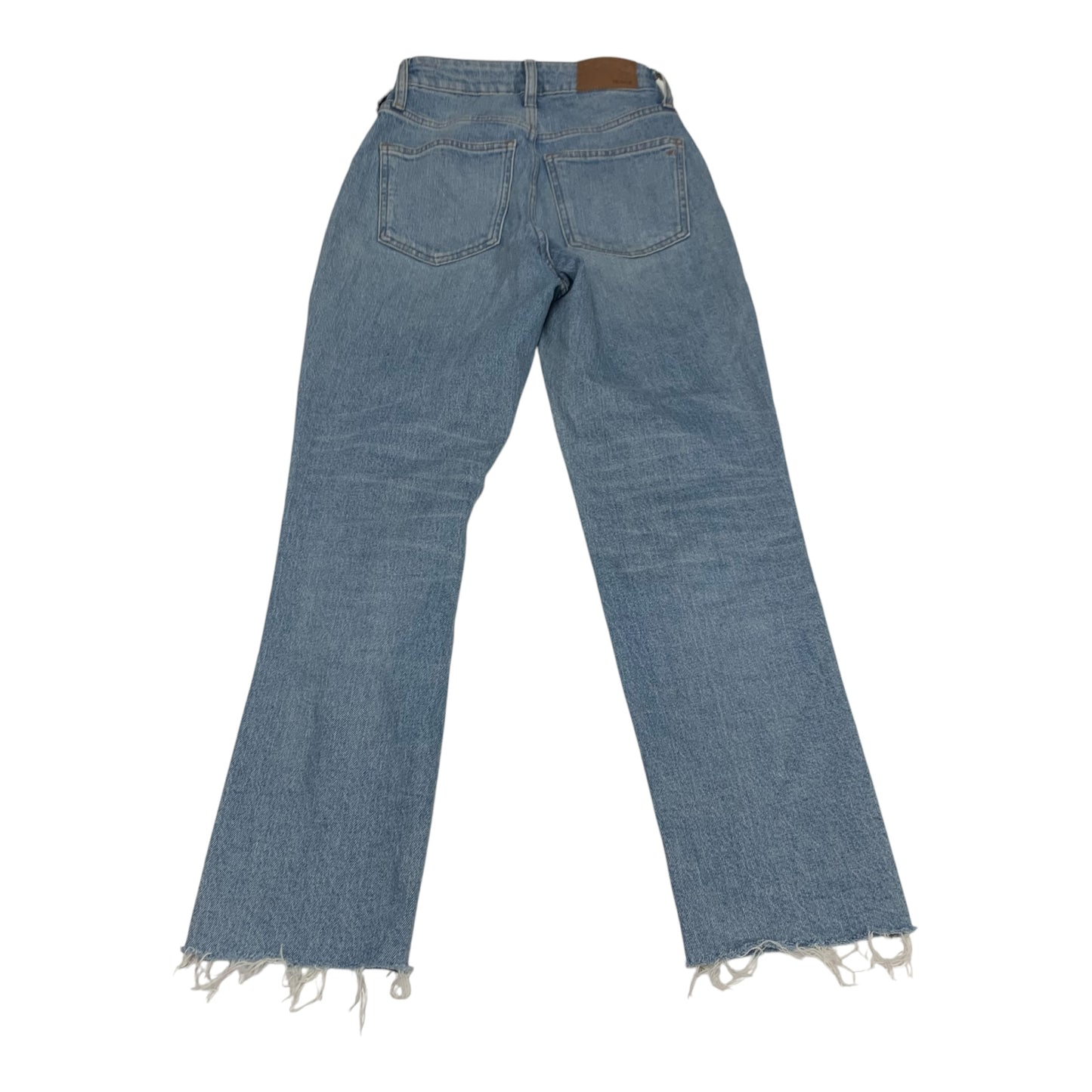 Jeans Straight By Madewell In Blue Denim, Size: 0