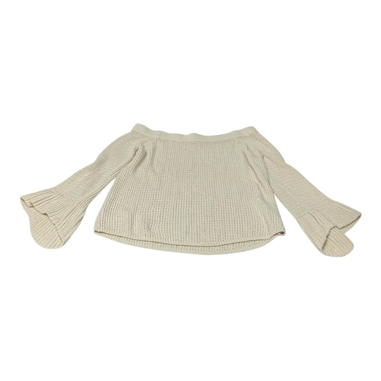 Sweater By Abercrombie And Fitch In Cream, Size: M