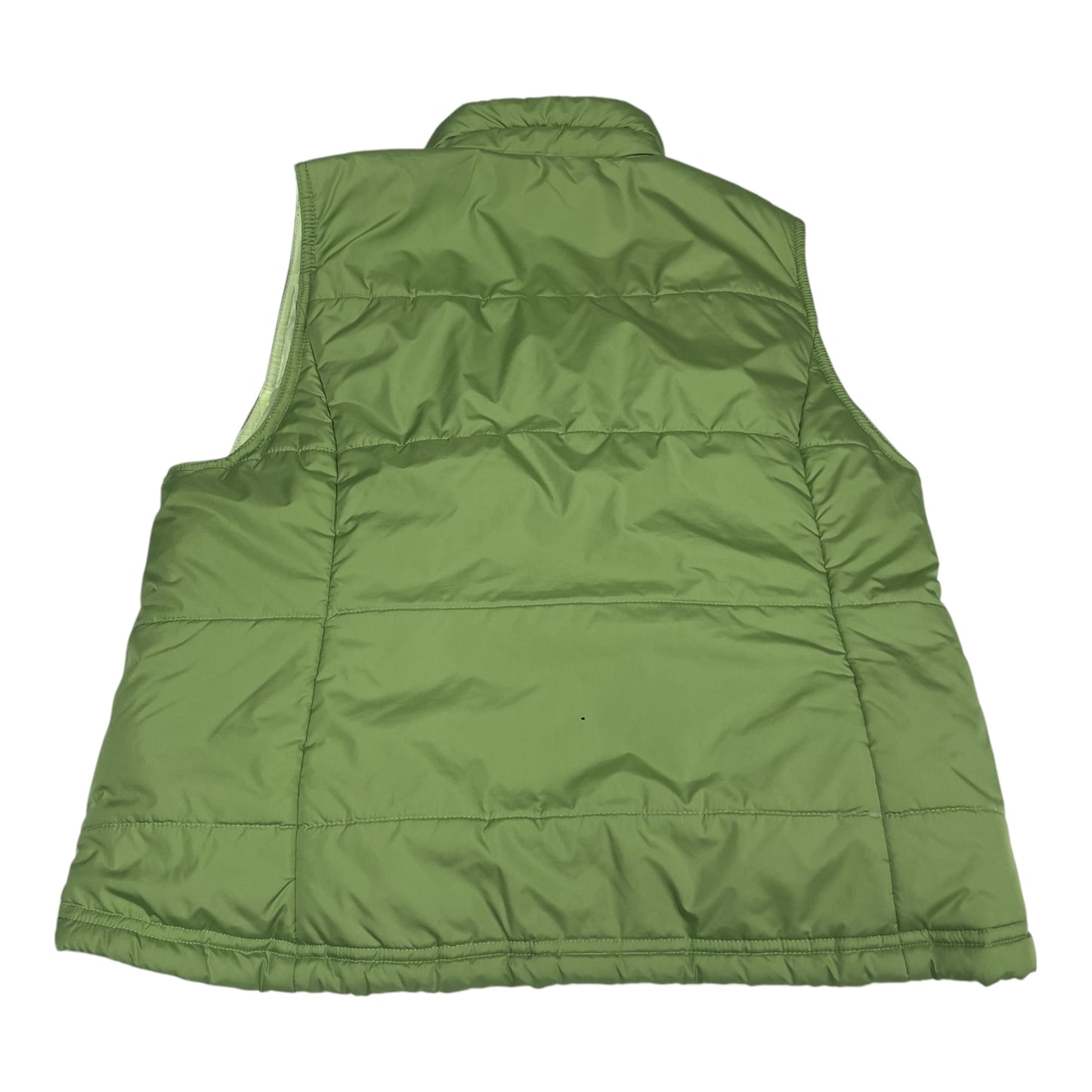 Vest Puffer & Quilted By Fuda In Green, Size: L