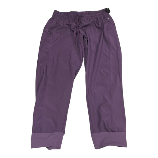 Athletic Pants By Cali Sport In Purple, Size: L