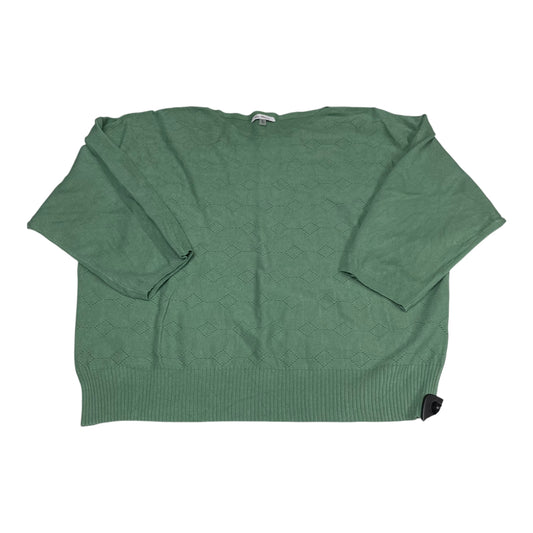 Top Long Sleeve By Vila Milano In Green, Size: Xl