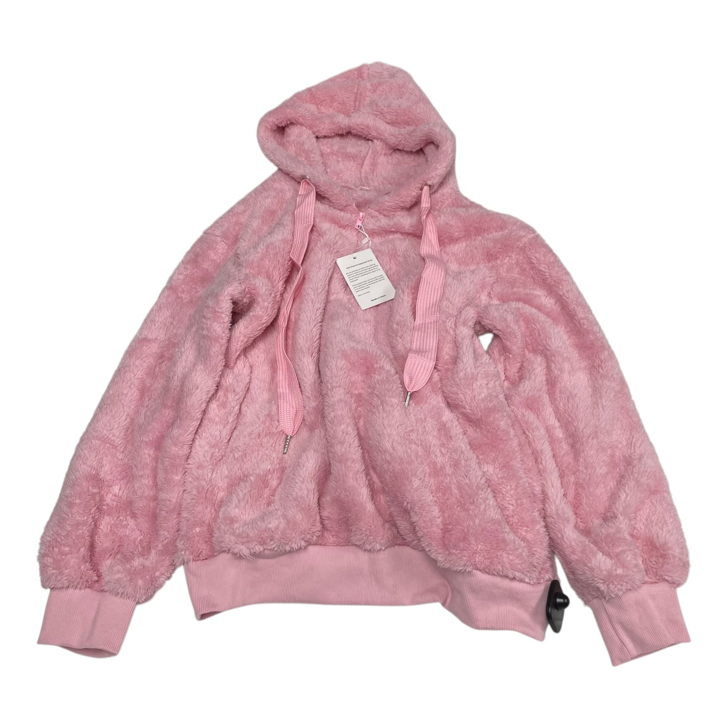 Sweatshirt Hoodie By Clothes Mentor In Pink, Size: M