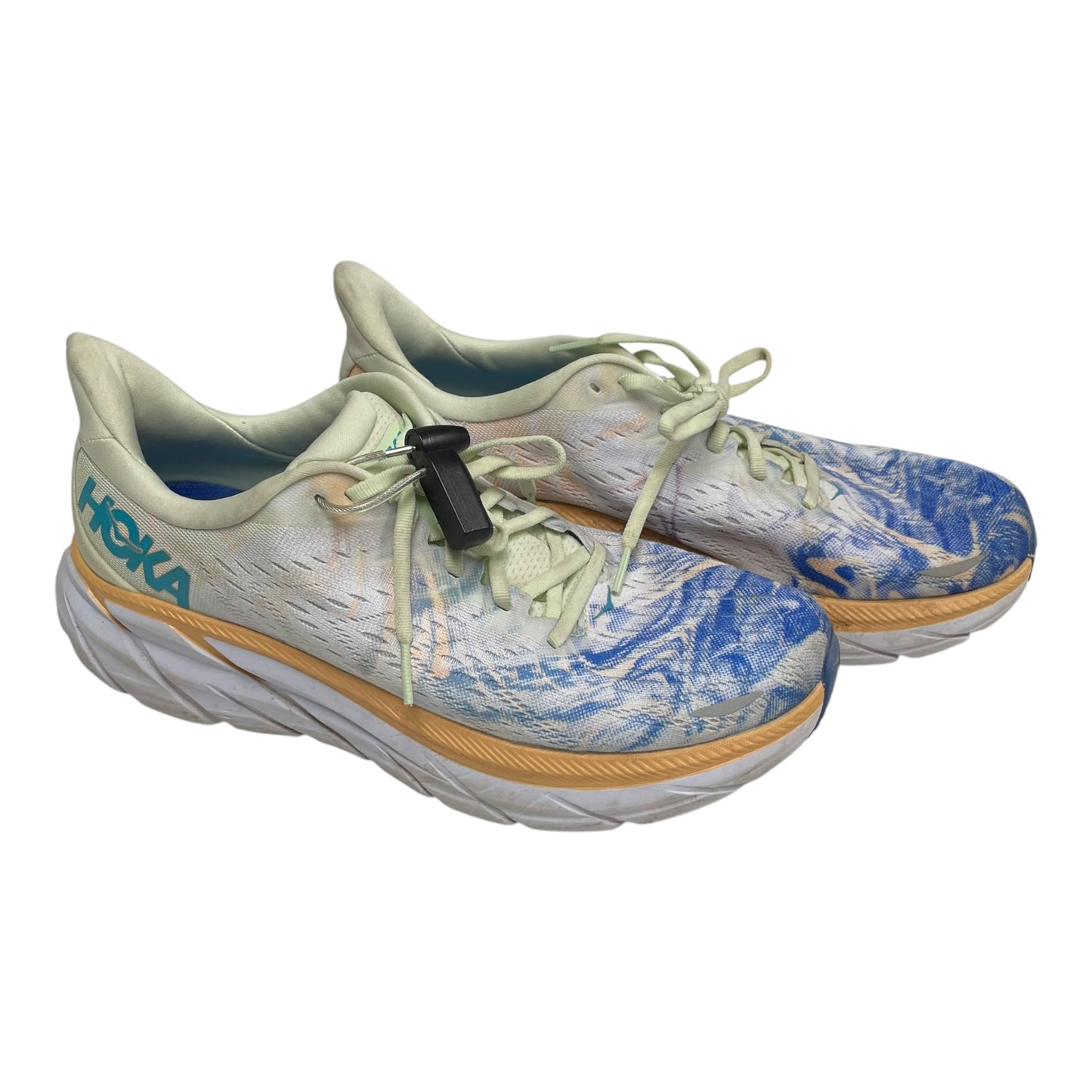 Shoes Athletic By Hoka In Blue & White, Size: 10