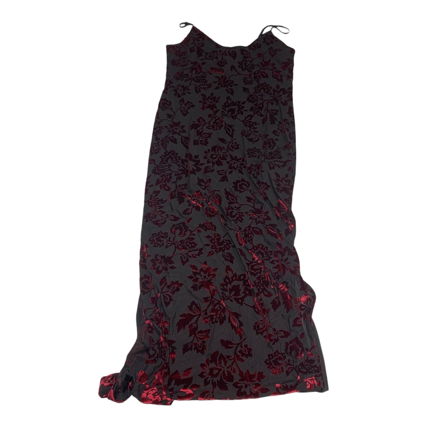 Dress Party Midi By Forever 21 In Black & Red, Size: Xl