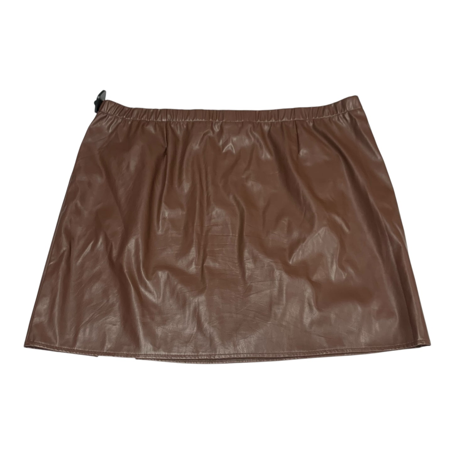 Skirt Mini & Short By Shein In Brown, Size: 4x