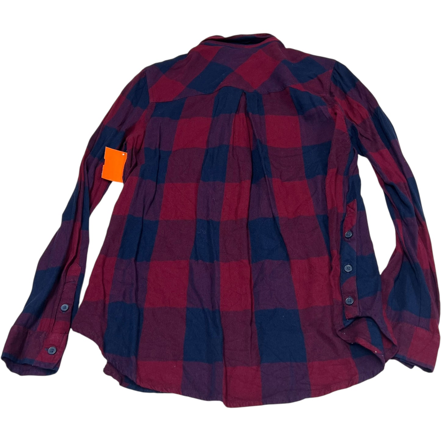 Top Long Sleeve By Lucky Brand In Blue & Red, Size: S