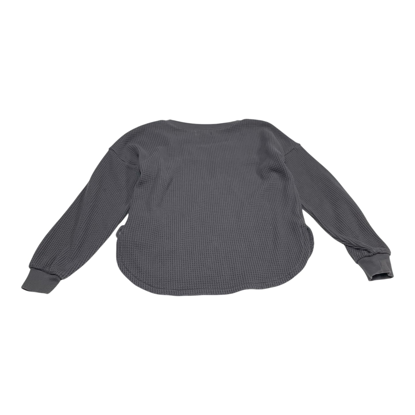 Top Long Sleeve By Madewell In Grey, Size: Xxs