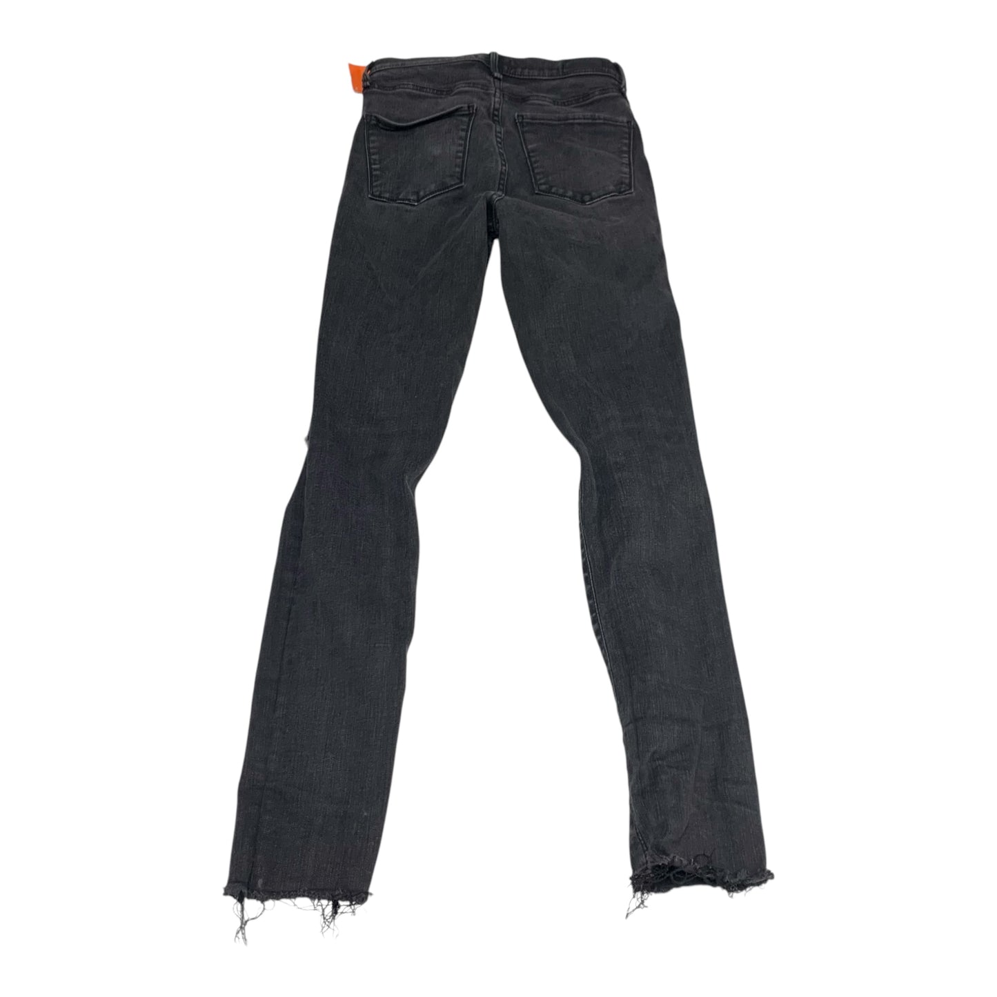 Jeans Skinny By Abercrombie And Fitch In Black Denim, Size: 4