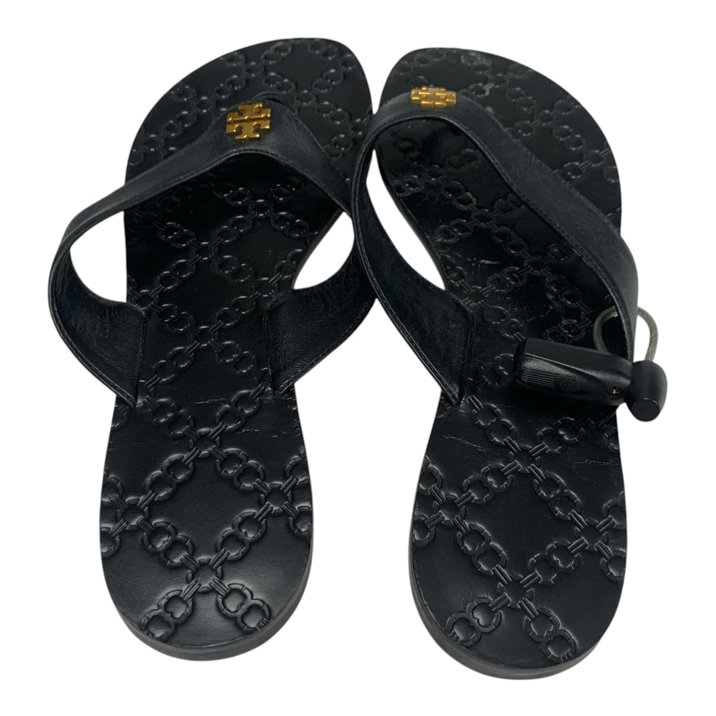 Sandals Designer By Tory Burch In Black, Size: 8.5