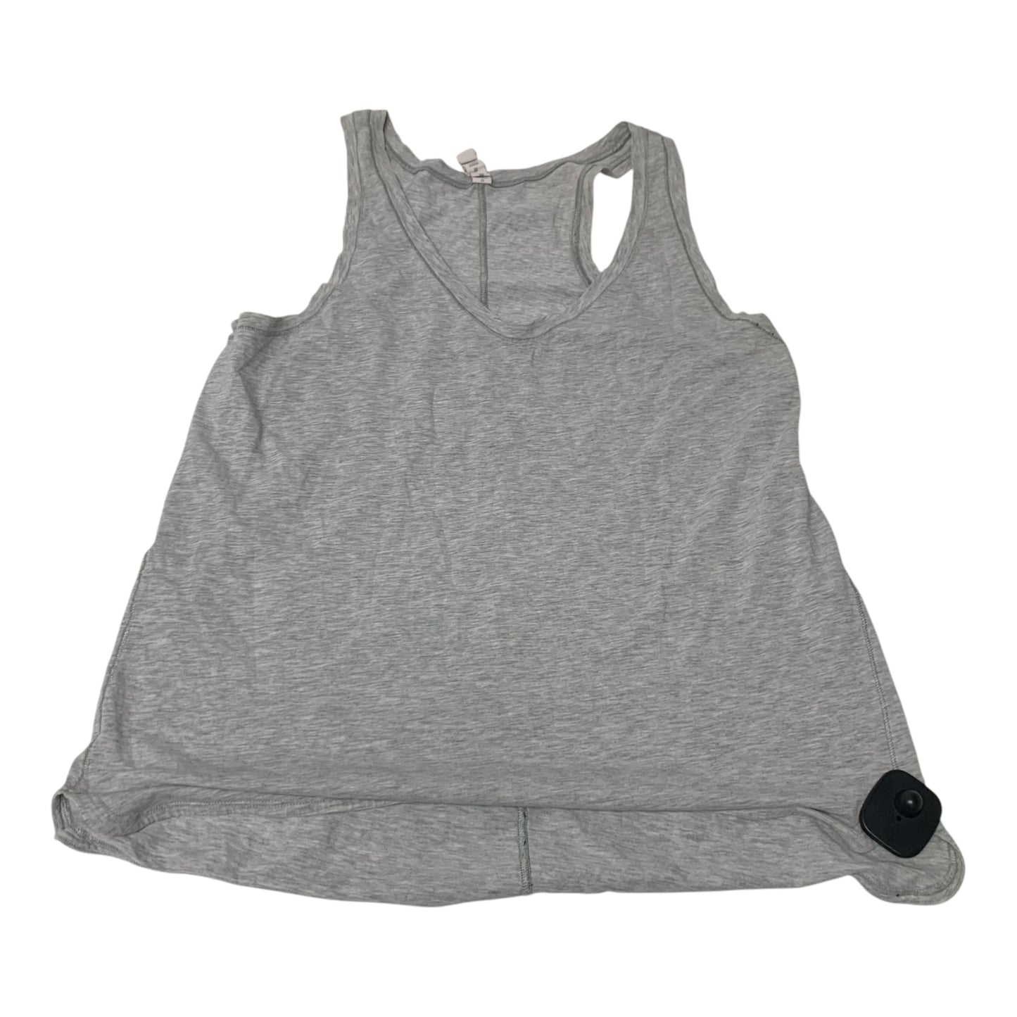 Athletic Tank Top By Lululemon In Grey, Size: L