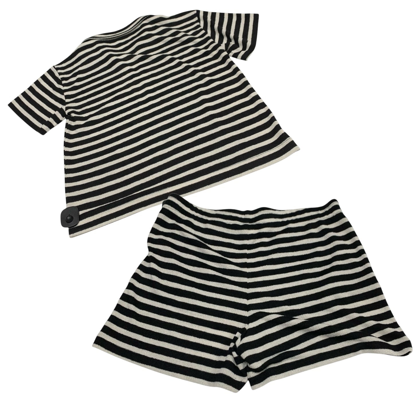 Shorts Set By H&m In Black & White, Size: M