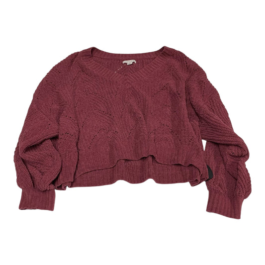 Sweater By American Eagle In Purple, Size: L