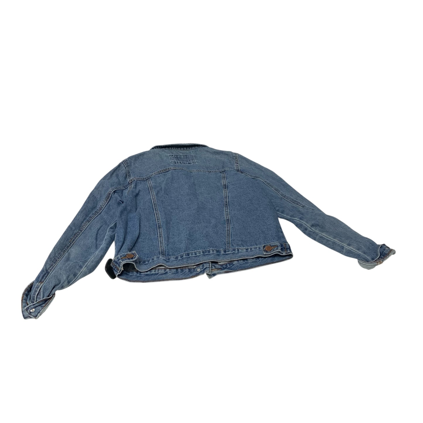 Jacket Denim By Forever 21 In Blue Denim, Size: S