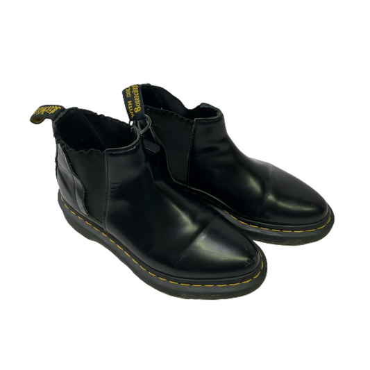 Black  Boots Designer By Dr Martens  Size: 5