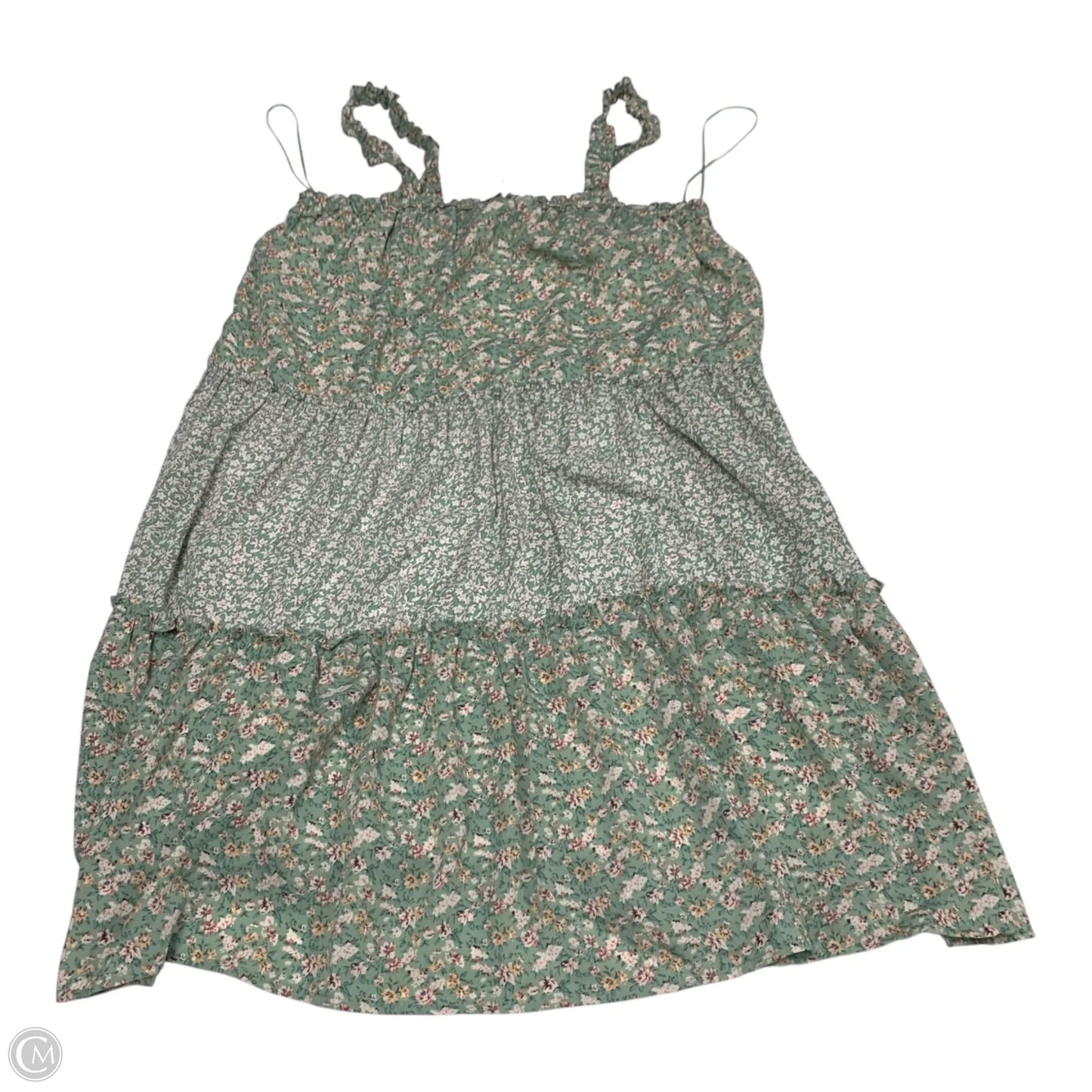 Dress Casual Short By Davi & Dani In Green, Size: L