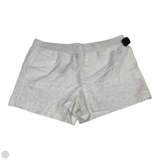 Shorts By J. Crew In White, Size: Xl