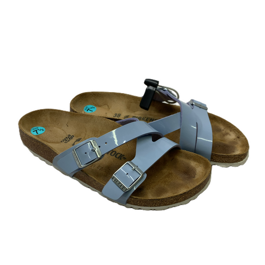 Blue  Sandals Flats By Birkenstock  Size: 7.5
