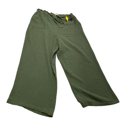 Pants Linen By Saturday/sunday In Green, Size: L