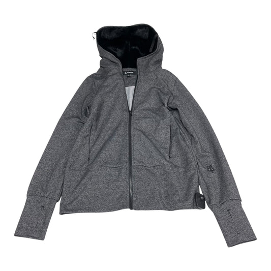 Athletic Jacket By Betabrand In Grey, Size: S