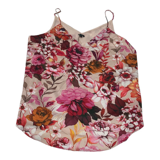 Blouse Sleeveless By Express In Pink, Size: L