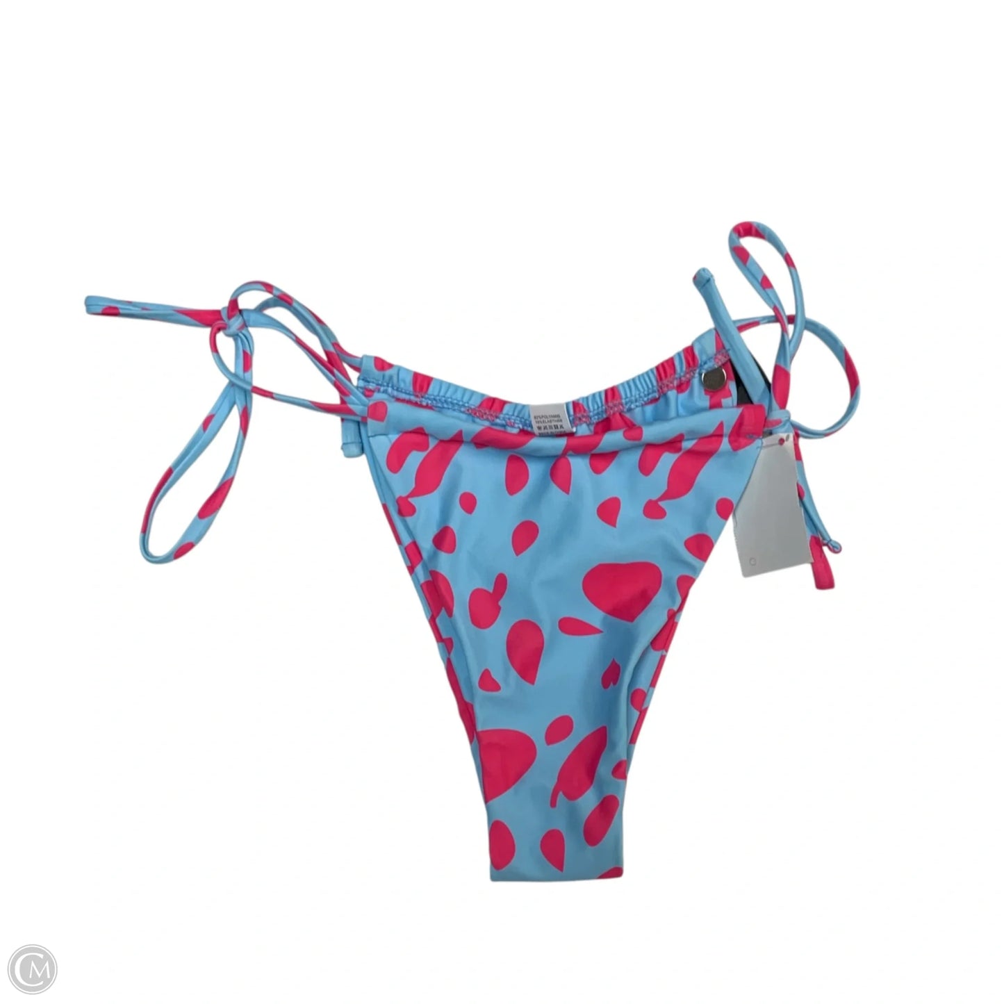 Swimsuit Bottom By Clothes Mentor In Blue & Pink, Size: S