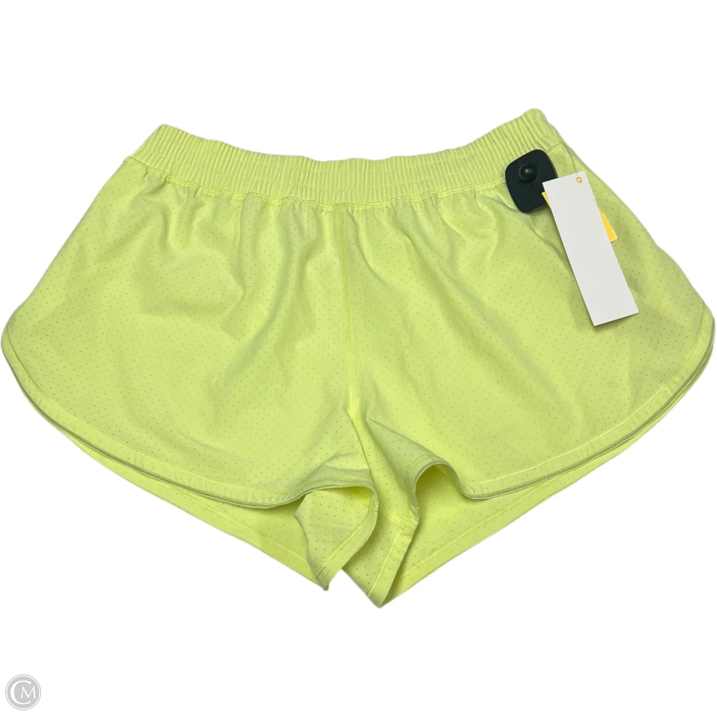 Athletic Shorts By Lululemon In Yellow, Size: M