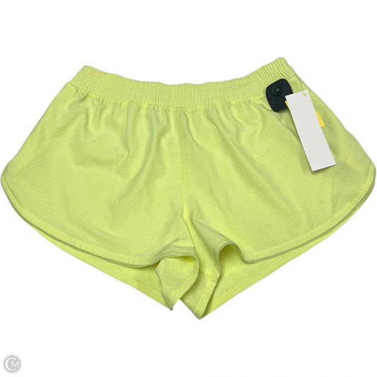 Athletic Shorts By Lululemon In Yellow, Size: M