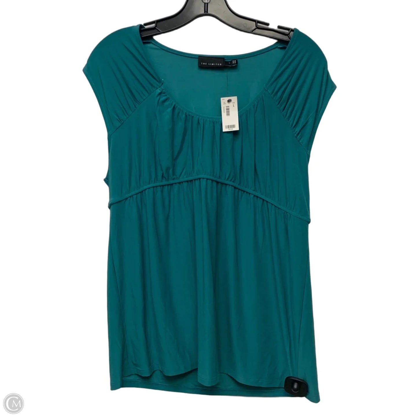 Top Sleeveless By Limited In Blue, Size: L