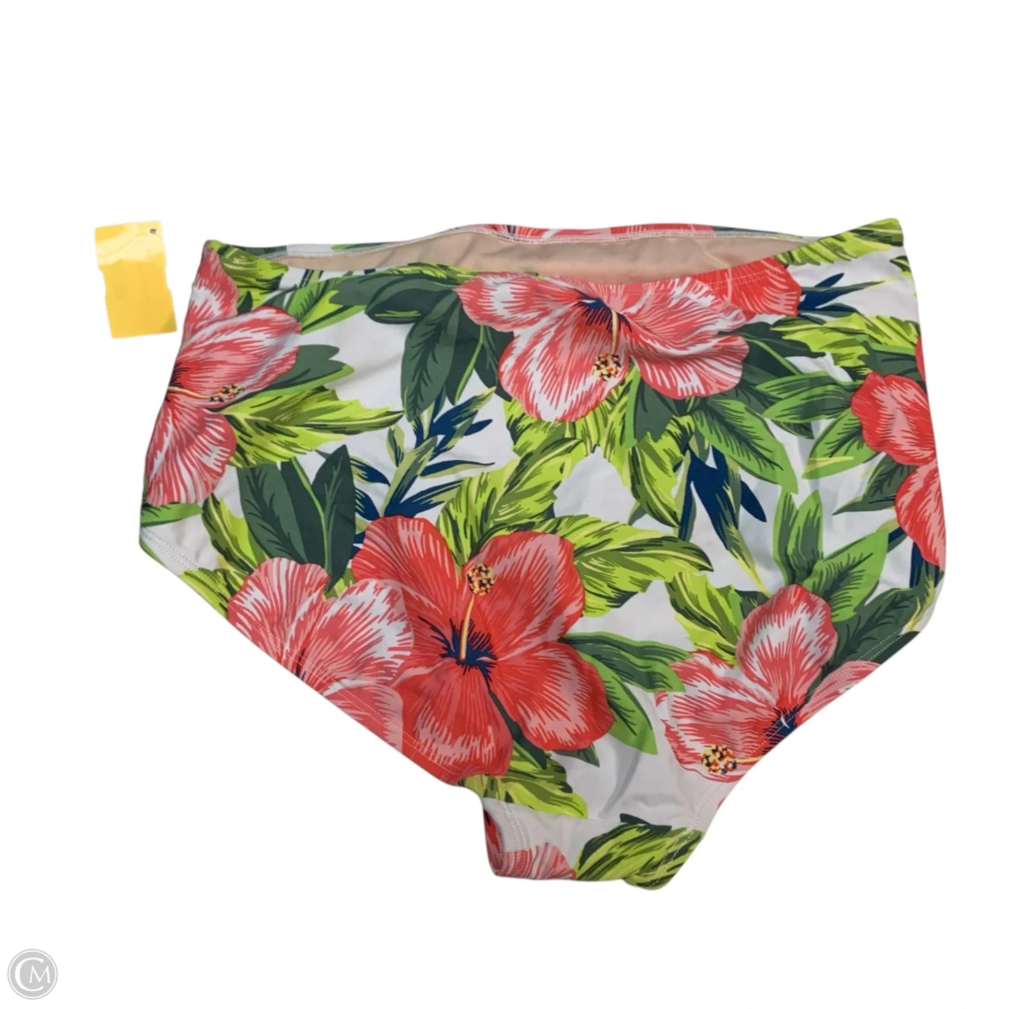 Swimsuit Bottom By Kona Sol In Tropical Print, Size: L