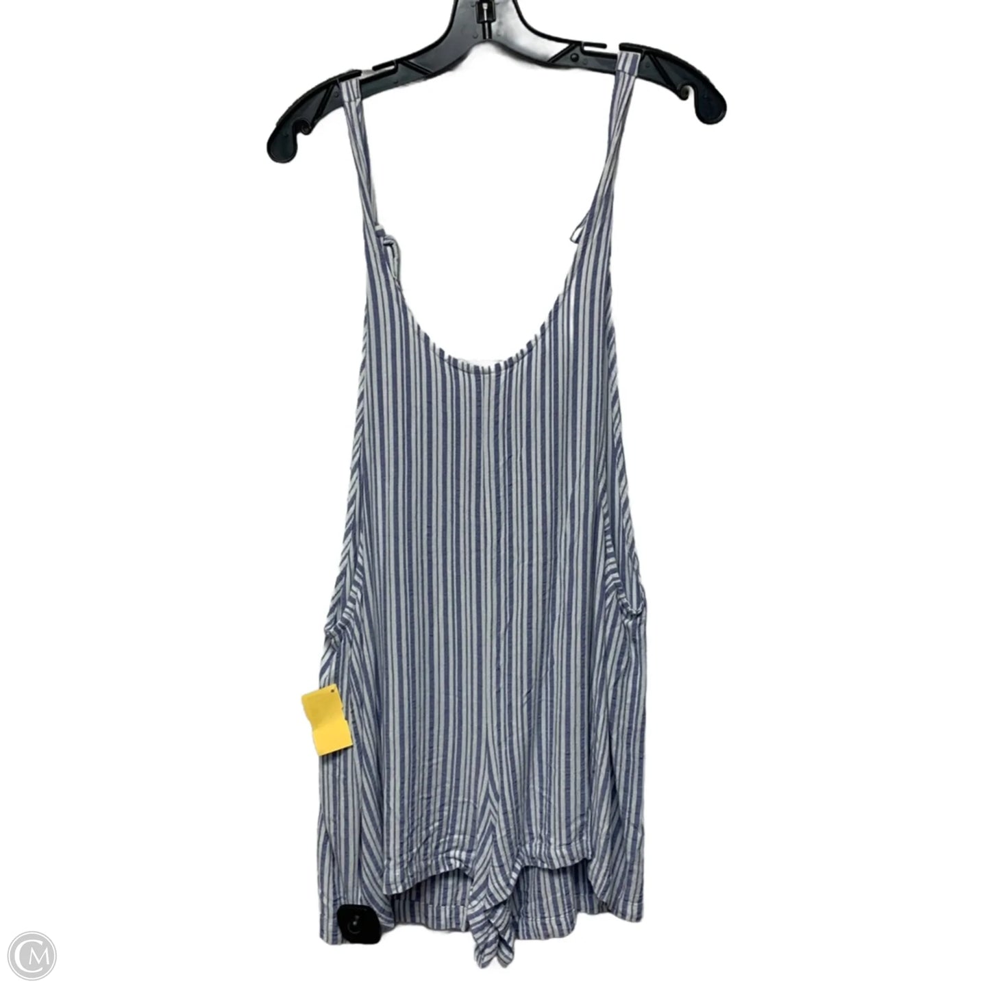 Romper By Xhilaration In Blue & White, Size: Xl